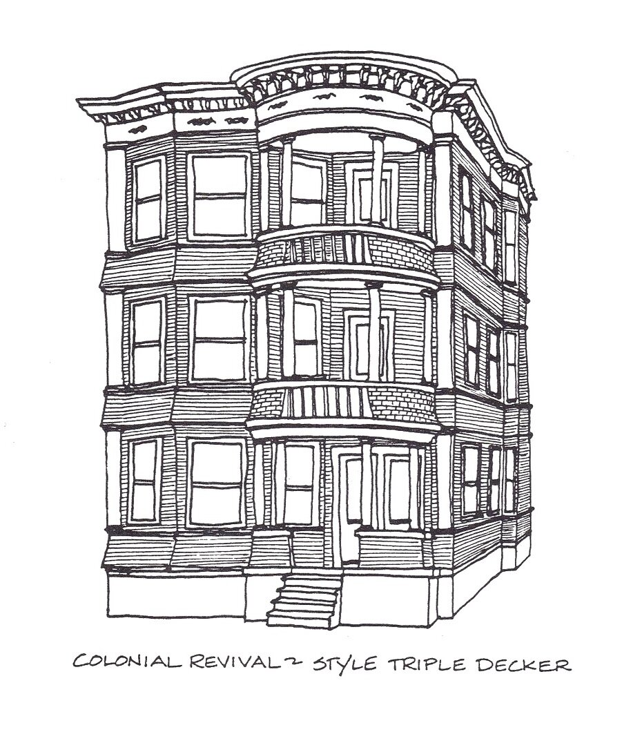 Image Triple deckers are one of the most predominant, widely recognized, iconic residential building typologies in massachusetts. Triple Deckers The New Haven Preservation Trust