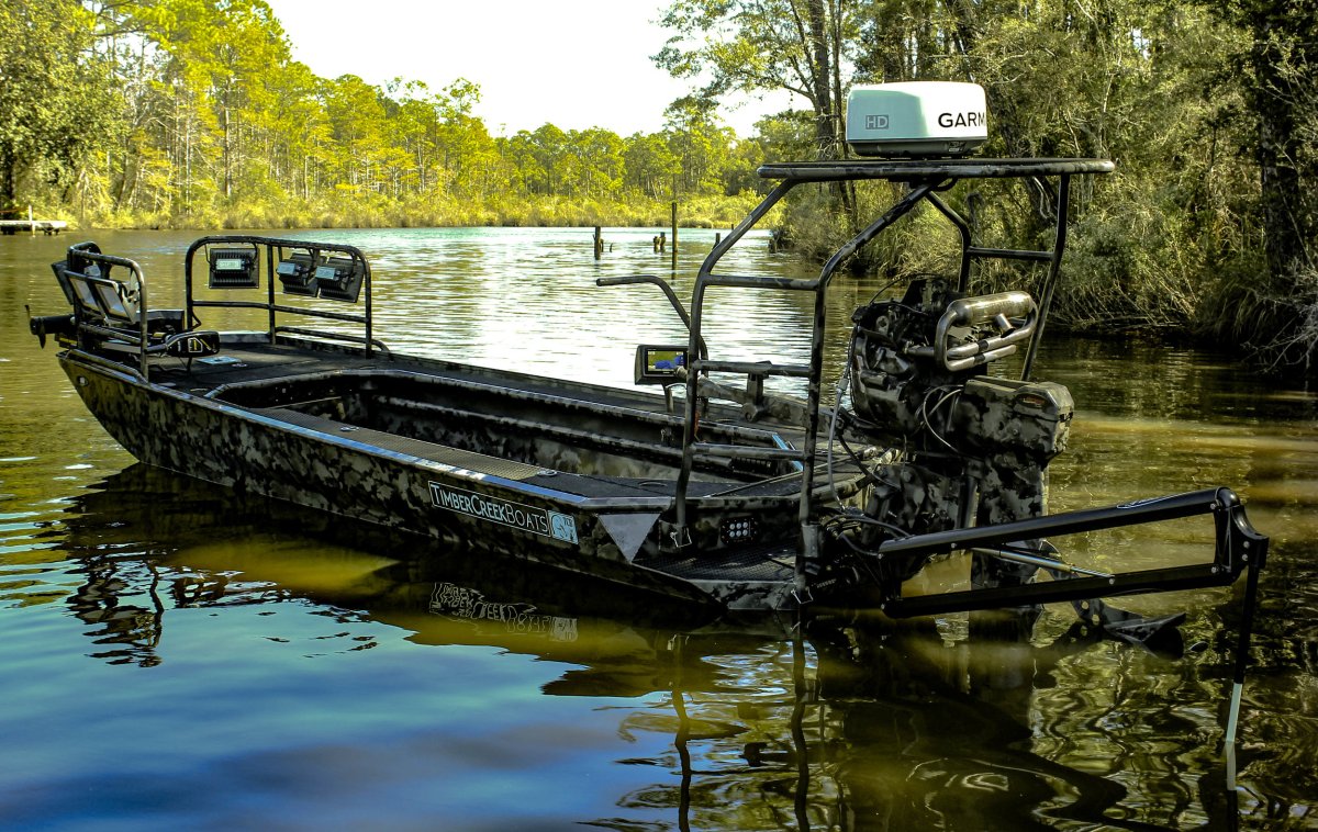 It can be easier to use than some other style boats. Timber Creek Boats