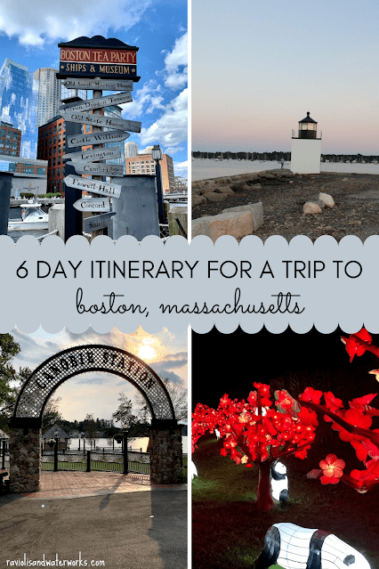JPG On this itinerary, you'll savor a taste of boston and cambridge,. Raviolis And Waterworks Travel 6 Day Itinerary For An Action Packed Family Trip To Boston Massachusetts
