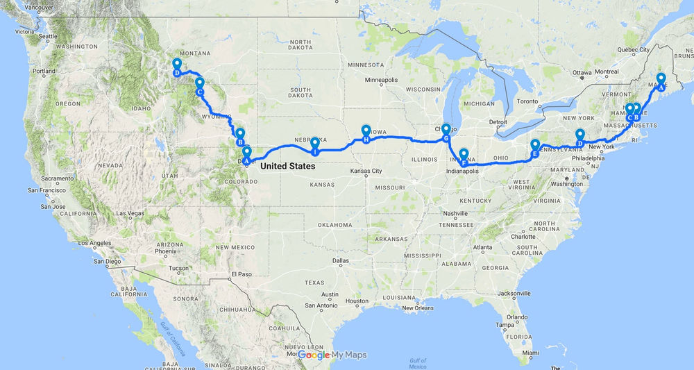 The concession guy at your local movie theater knows you by name and you’re already ripped from hauling your cooler to the beach every other day. Maine To Montana Trip Stats And Insights